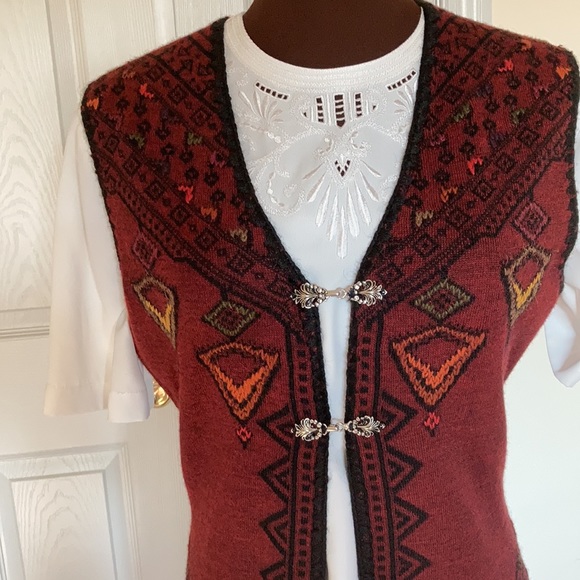 Long knit vest reversible duster - Picture 7 of 12